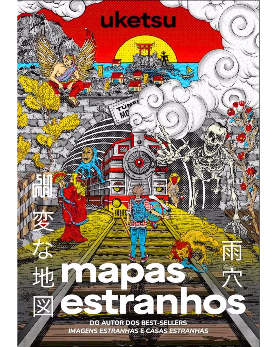 Livro Mapas Estranhos - Uketsu