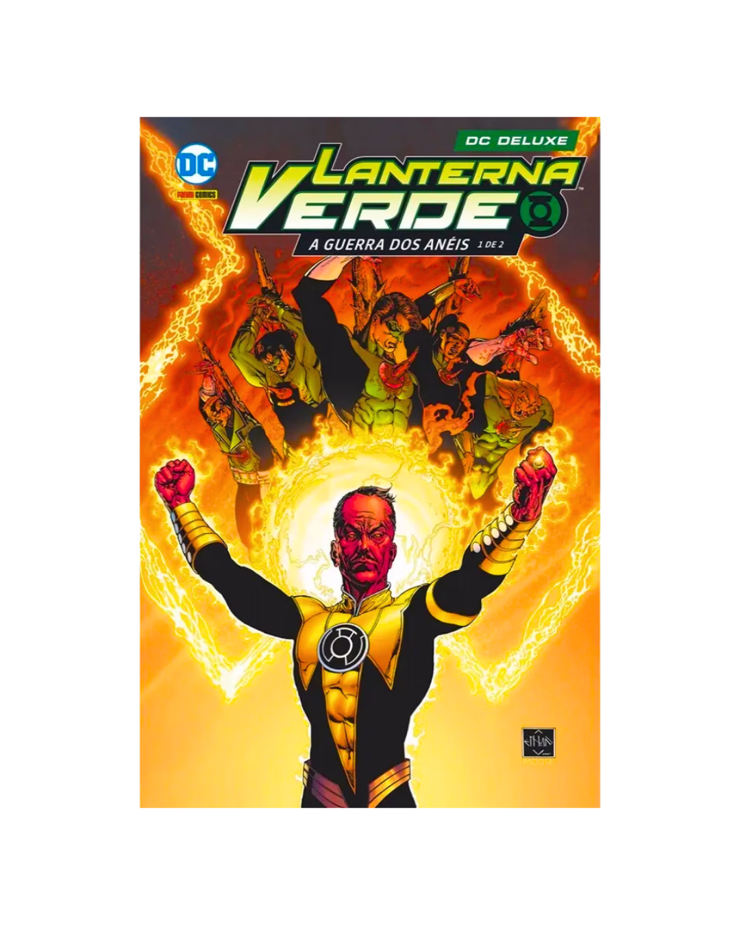 HQ Lanterna Verde: A Guerra do Corpo Sinestro - DC Comics